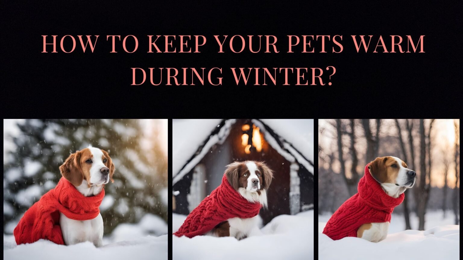 How to Keep Your Pets Warm During Winter? - Pet Buddies Care