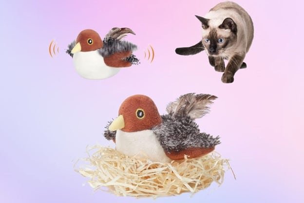 Rechargeable Flapping Bird Sparrow