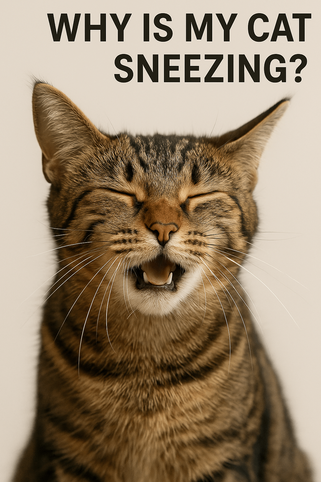 Why Is My Cat Sneezing
